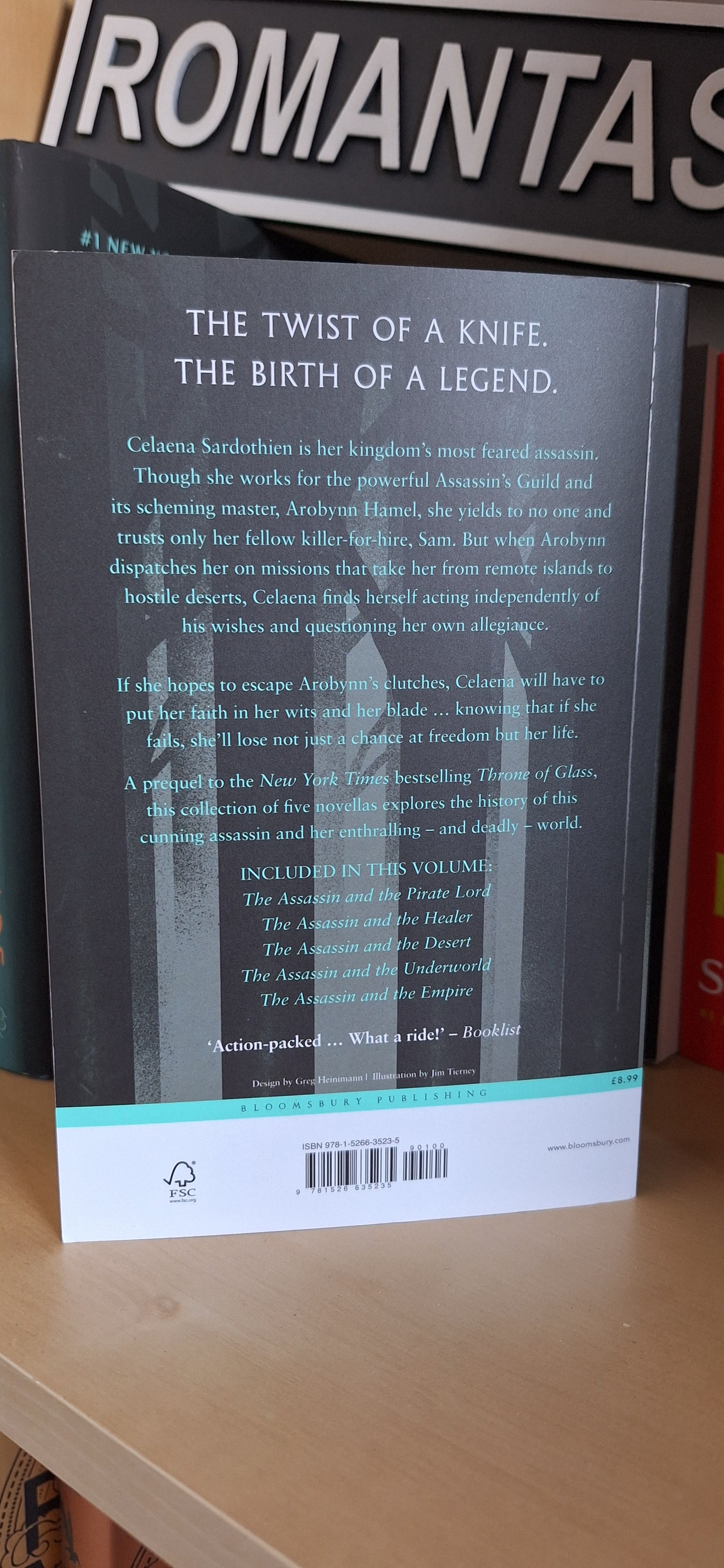 The Assassin's Blade - Sarah J. Maas Paperback (2nd Hand)