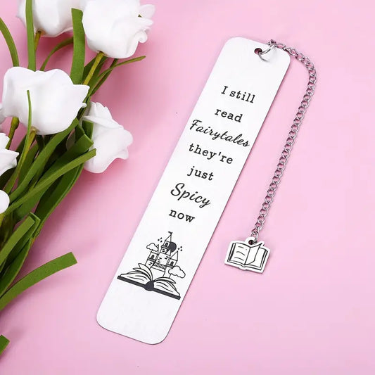 Spicy Fairytale Stainless Steel Bookmark